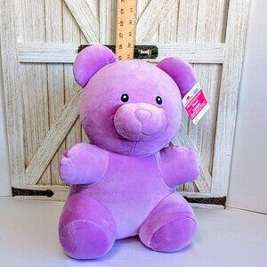 💜 NWT 16" Purple Gummy Bear Valentine's Day Plush